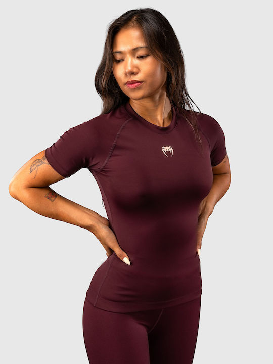 Venum Frauen Kampfsportshirt VENUM-06374-049 für Jiu-Jitsu Lila