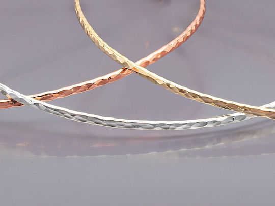 Handgefertigte Hochzeitskronen Versilbert 0195 Roségold