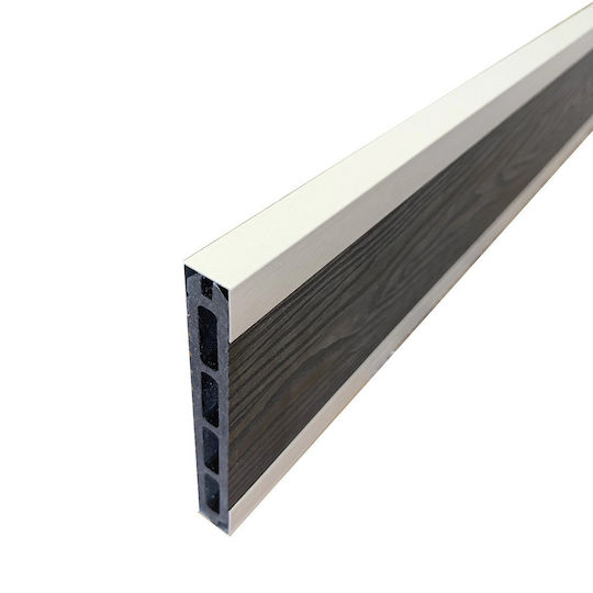 Showood Material pentru Podea de Grădină din Aluminiu 180x5.5buc 1buc