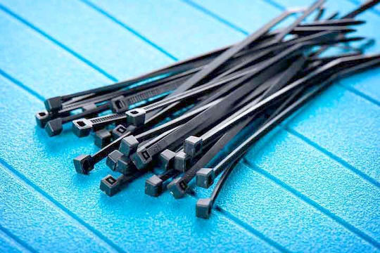 Invictus Legături Cablu Din Plastic 400mmx4mm În Culoare Neagră 100 Buc