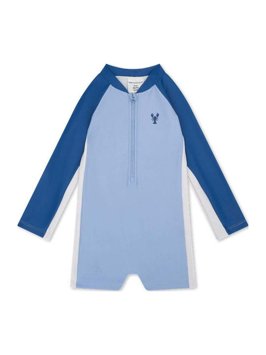 Swim Essentials Kids One-Piece Swimsuit With Long Sleeve Catch Of The Day