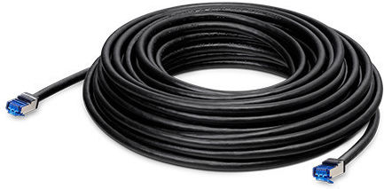 Lancom S/FTP Cat.6a (Gigabit) Мрежов Кабел Ethernet 30м Черен