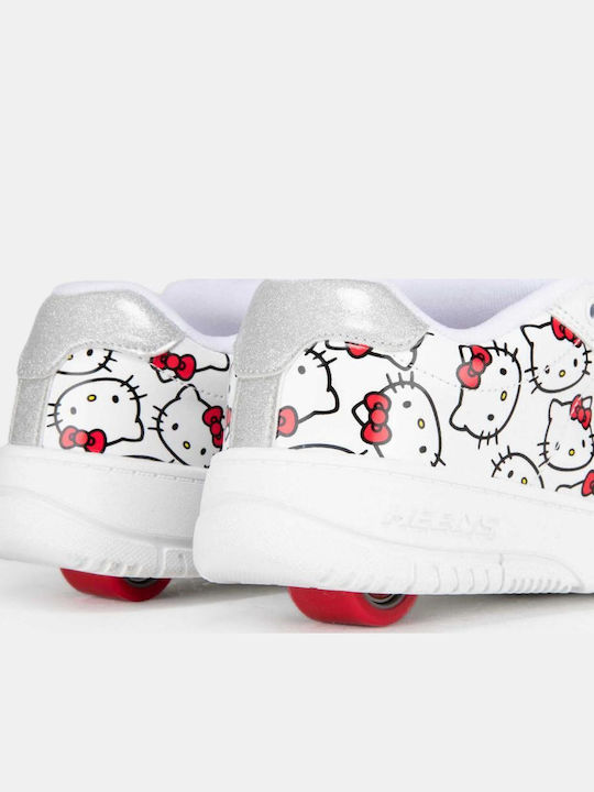 Kinder Sneaker mit Rollen Weiß