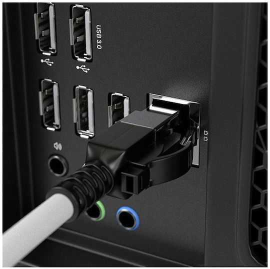 Lindy S/FTP Cat.6a Netzwerkkabel Ethernet 15m Graues