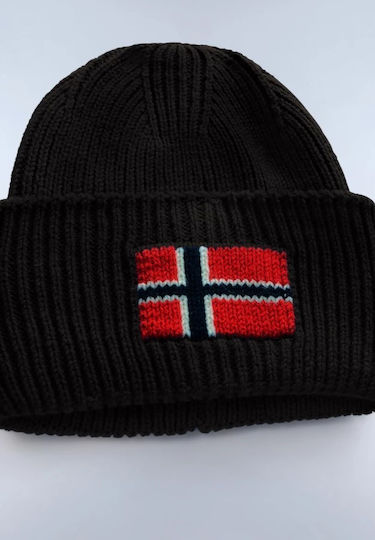 Beanie Men's Knitted Beanie in Black