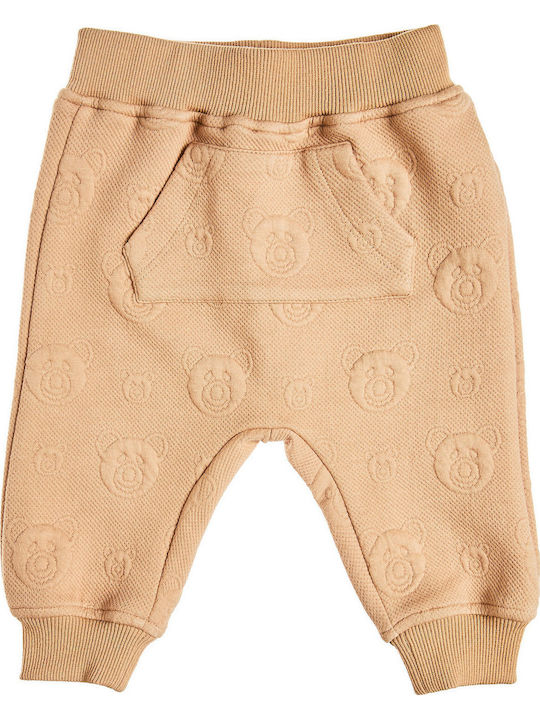 Kids Set with Pants Winter 2 Pieces Beige