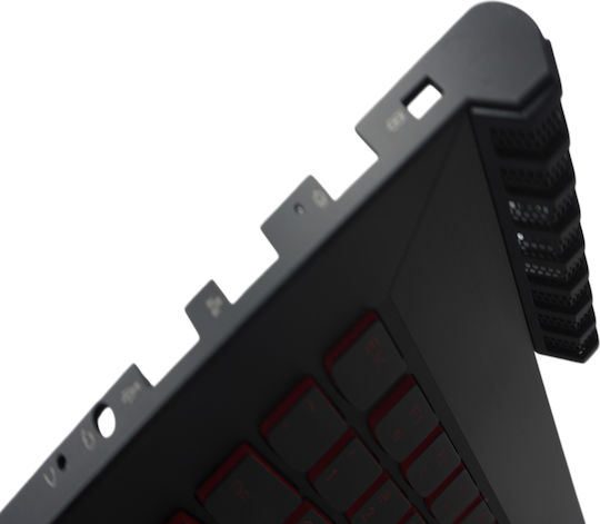 Laptop Keyboard Palmrest Lenovo Legion Y520-15IKBN 80WK 80WK00LQGE 80WK008QMZ 80WK00D3MZ 80WK012MGE 5CB0V07024 US Backlit Black Code 40476USPALMBL