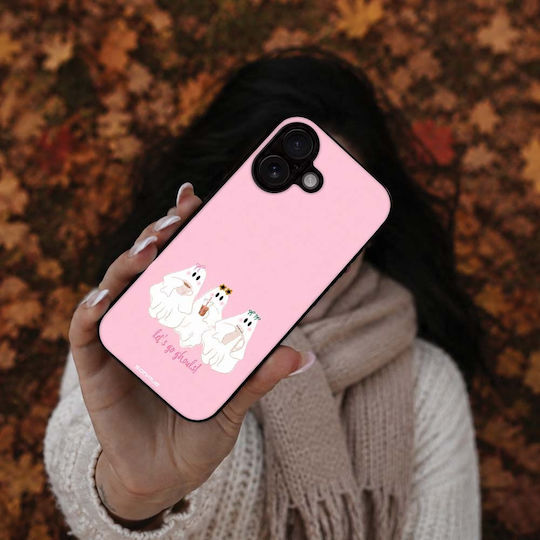 Калъф Sonique Cozy Season Series Samsung Galaxy S26 FE Розови Призраци
