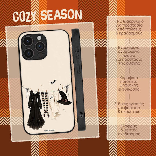 Sonique Cozy Season Series Samsung Galaxy Z Flip 5 Witch Laundry Mobile Phone Case
