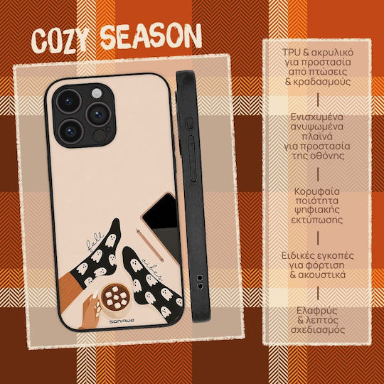 Θήκη Sonique Cozy Season Series Samsung Galaxy Z Flip 5 Spooky Socks