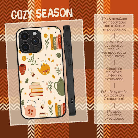 Sonique Cozy Season Series Samsung Galaxy Z Flip 5 Tea Tales Case