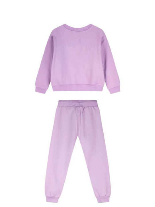 Kids Sweatpants Set Lavender