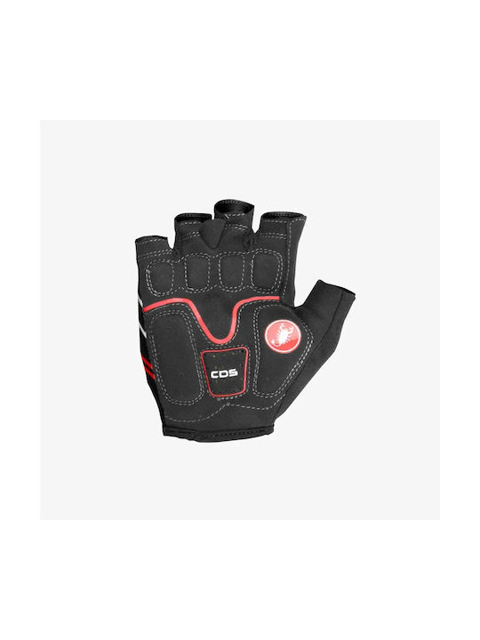 Castelli Halber Finger Männlich Fahrradhandschuhe Schwarz