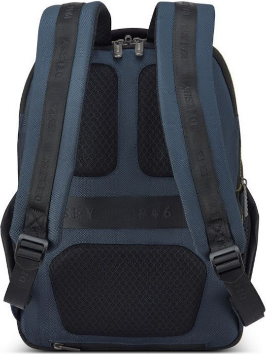 Delsey Раница за лаптоп 13" с USB порт в кафяв цвят 210260202