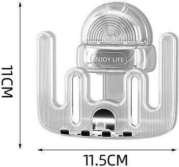 Cupa Ei Din Plastic Cu Ventuză Gri 6426485487787