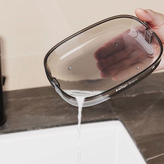 Tavă De Săpun Din Plastic Gri De Birou 6426485487732