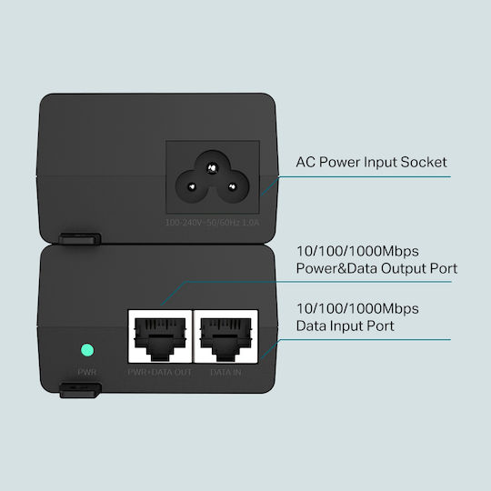 TP-LINK Poe160s V4 PoE+ Injektor