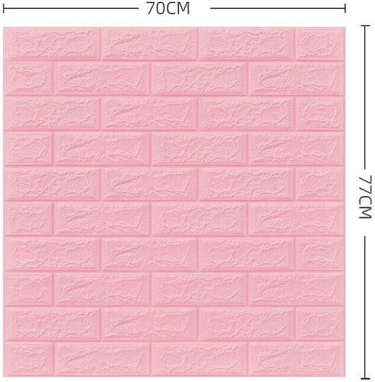 Autocolant Decorativ 3D Pentru Perete Copii Din Spumă 70x77cm 10 Bucăți
