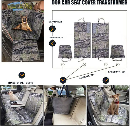 Linomag Waterproof Dog Car Seat Cover Green