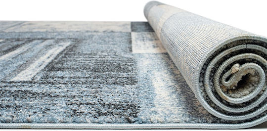 Biokarpet Alva 3568a 78 Син и Сив-80x150
