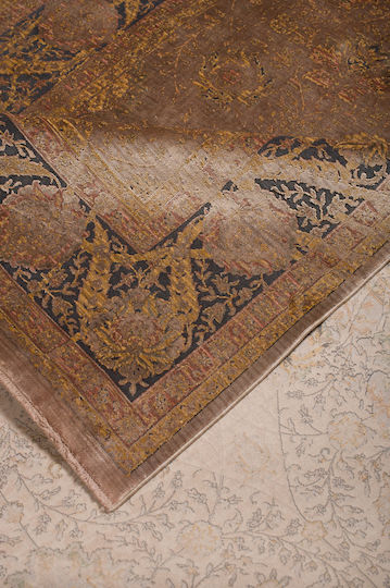 Viokarpet Louison 6060 Wohnzimmer Teppich Rechteckig Braun Multi 240x340cm