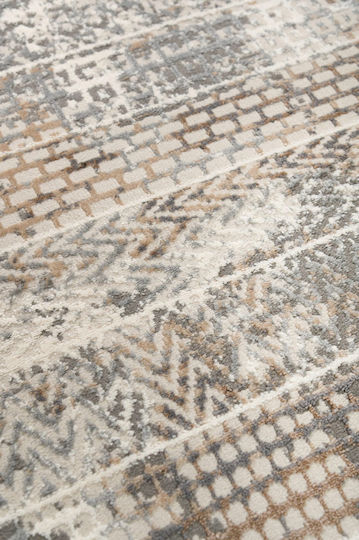 Viokarpet Wohnzimmer Teppich Weiß Vison 80x150