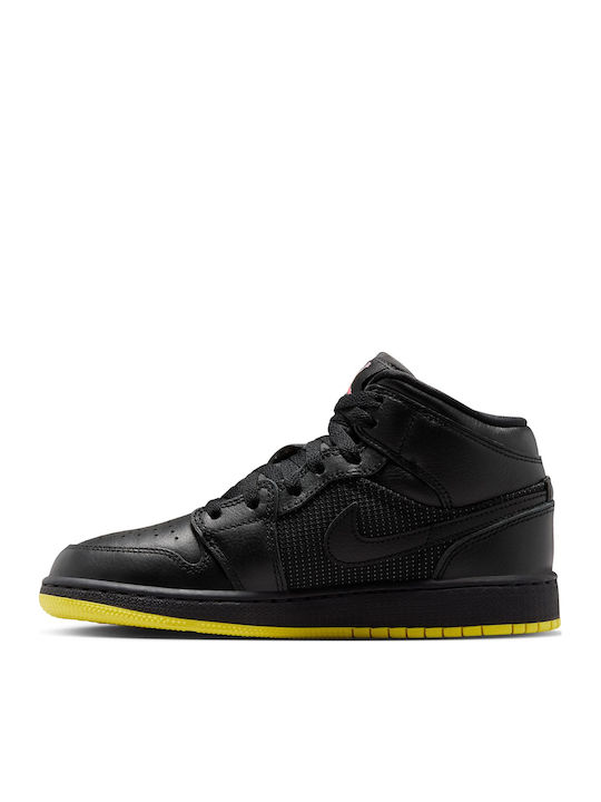 Air  1 Mid Se Adidasi Copii High Negre