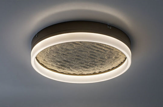 Rabalux Smart Deckenleuchte Montage Grau mit Integrierter LED und Fernbedienung
