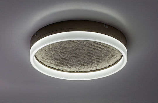 Rabalux Smart Deckenleuchte Montage Grau mit Integrierter LED und Fernbedienung