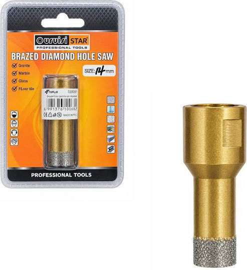 Uruisi Star Uruisi Star Lochsäge Trockenschnitt mit Durchmesser 14mm für Metall und Rasen