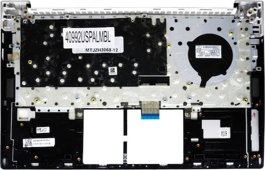 Tastatură Laptop Keyboard Palmrest Hp Probook 430 G8 2v654av 2v656av 2v658av 630 G8 1y4z6av 2m025av 2m026av M21188-001 M24295-001 M49527-041 6037b0167101 Us Backlight Argintiu Cod 40992uspalmbl