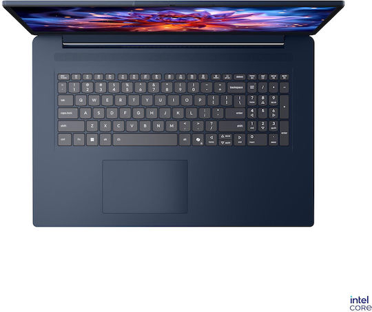 Lenovo IdeaPad Slim 3 17IWC11 17.3" IPS FHD (Core 5-320/8GB/512GB SSD/Grafică Intel/Fără sistem de operare) Albastru Cosmic (Tastatură US)