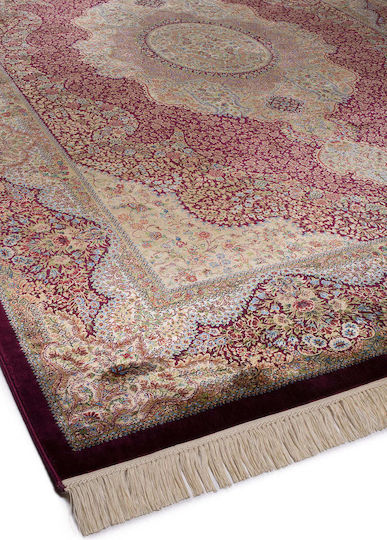 Biokarpet Qum 2106b Bordo-240x340