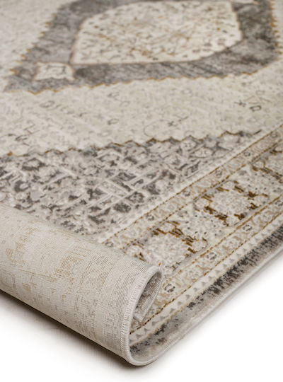 Biokarpet Senbrun 9311α S Бял P Златен 80x150