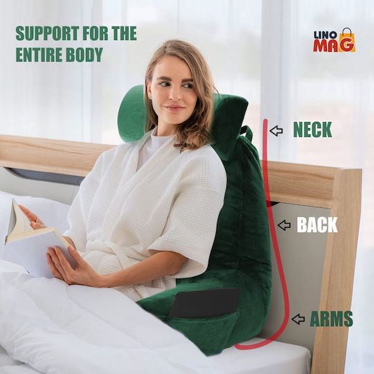 Fotolii Puf Bolster Verde 75x33x91.5cm