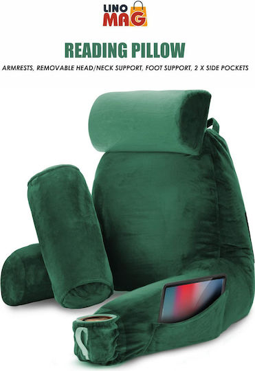 Fotolii Puf Bolster Verde 75x33x91.5cm