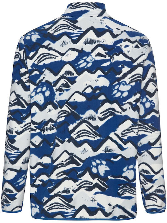 Jachetă bărbătească Fleece Albastră