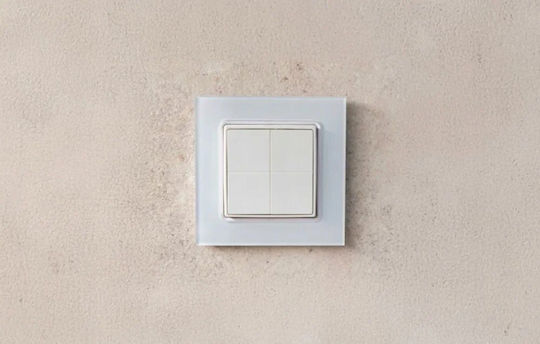 Shelly Blau Wand-Schalter 4 Adapter Legrand & Shelly