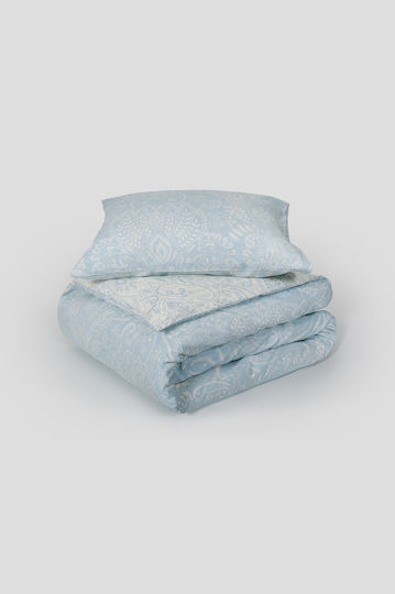 Viokarpet Duvet Cover Naf Naf Summit 156 Atlantic Teal Set Duvet Cover Single