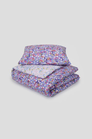Viokarpet Duvet Cover Naf Naf Summit 155 Elbrus Lilac Set Duvet Cover Single