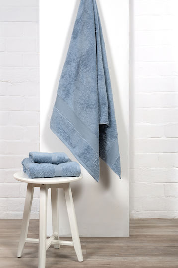 Biokarpet Bath Towel Naf Naf Bonjour Sky 30x50