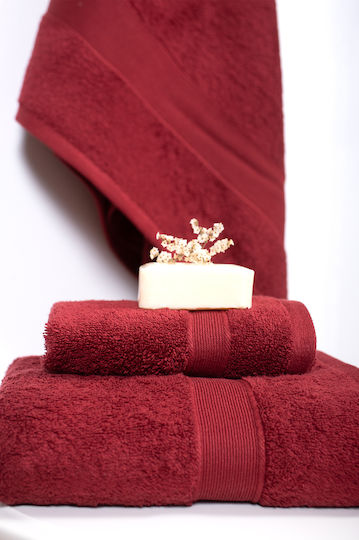 Biokarpet Naf Naf Bonjour Towels Deep Red-30x50