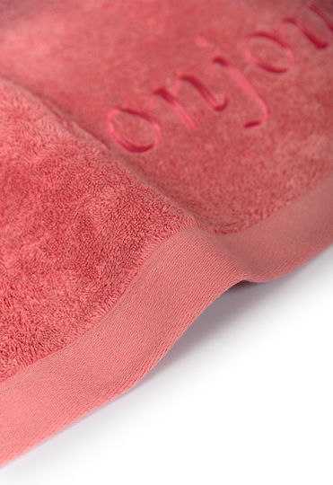 Biokarpet Bath Towels Set of 2 Pieces Bonjour Coral Almond