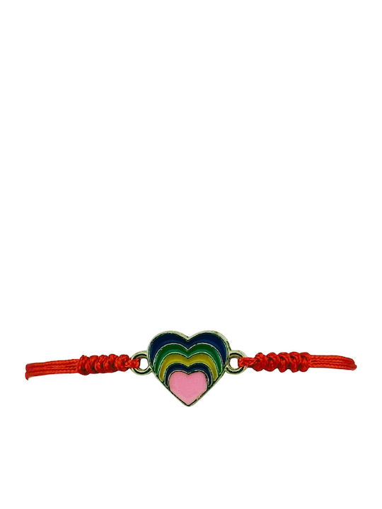 Jolie Set Bratari Martisor Pentru Femei Cu Design Inima Din Snur