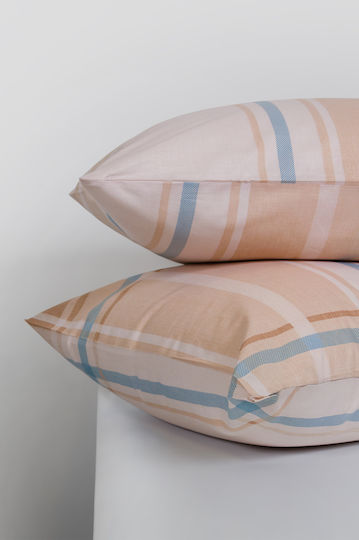 Biokarpet Μαξιλαροθήκη Naf Naf Summit 153 Andes Beige-σετ Μαξιλαροθήκες