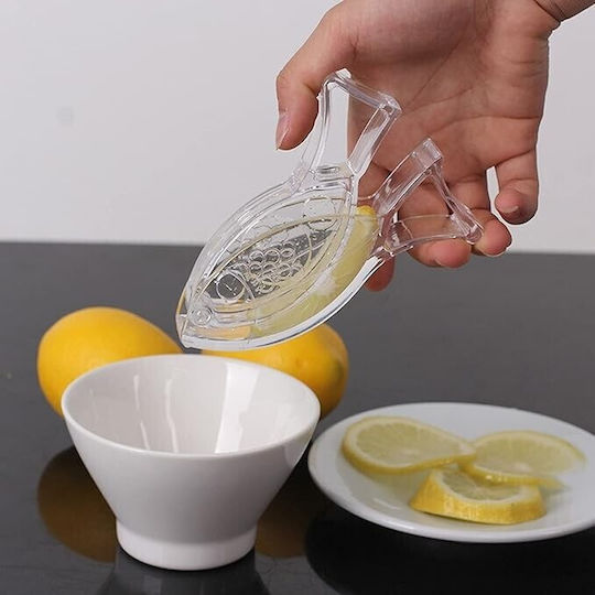 Presă de mână pentru lămâie din plastic 126565