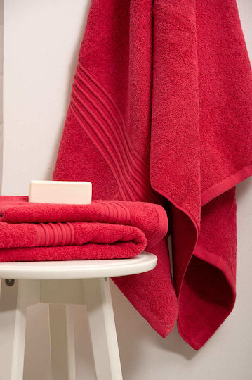 Viokarpet Bath Towel Special Magenta 30x50