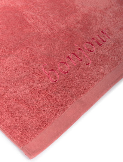 Biokarpet Bath Towels Set of 2 Pieces Bonjour Coral Almond