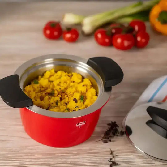 Kuhn Rikon Oală adâncă din oțel inoxidabil 1lt / 14cm