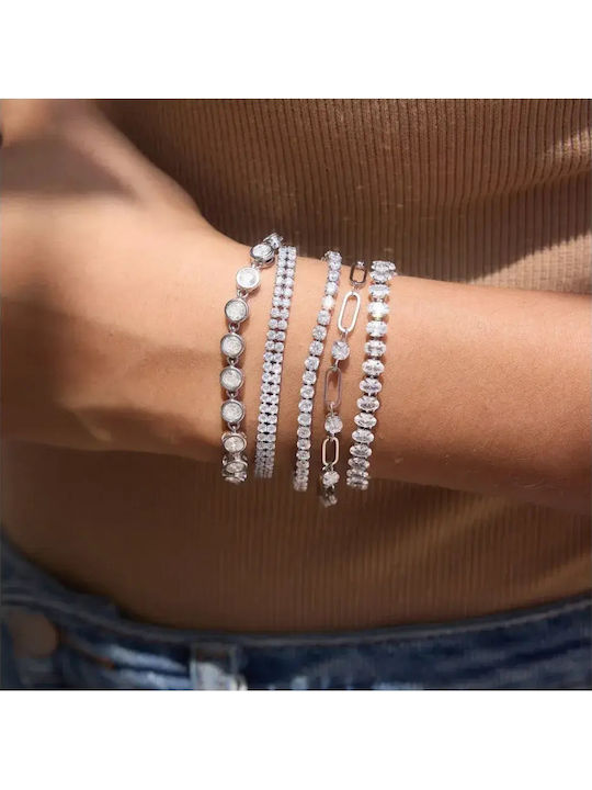 Tennis Bracelet A String Sparkling Stones